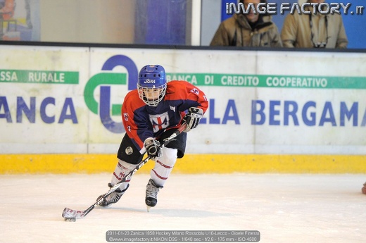 2011-01-23 Zanica 1858 Hockey Milano Rossoblu U10-Lecco - Gioele Finessi